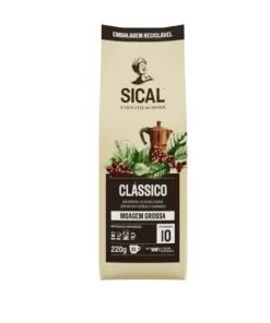 Sical Portuguese coars ground Ground Coffee Cafe 5 Estrelas 2x 220gr moagem grossa