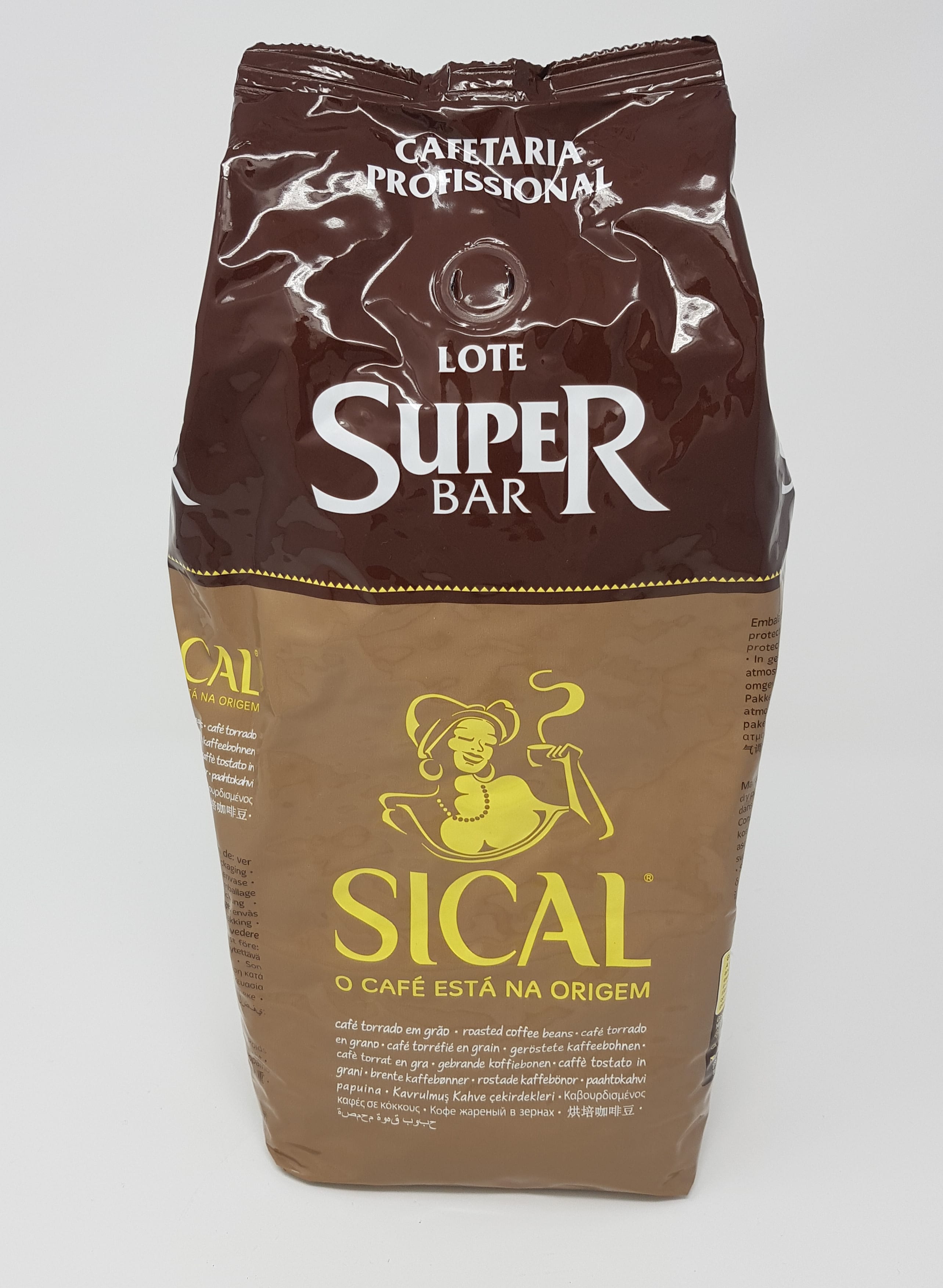 Sical Professional Portuguese coffee beans Lote Super Bar