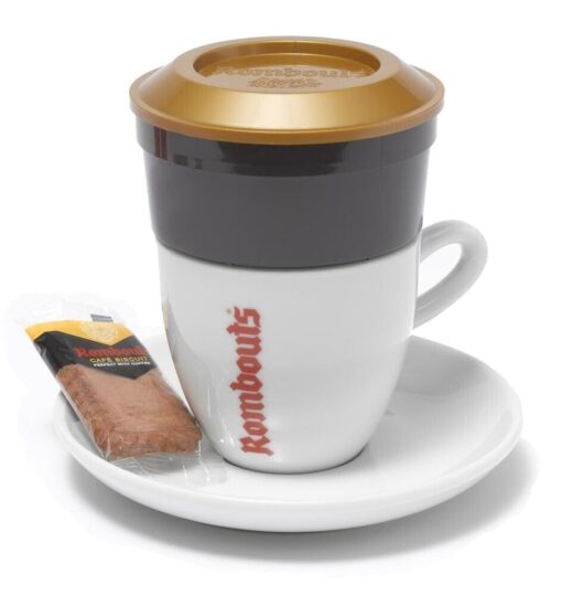 900 Rombouts caramelised Speculoos Coffee Biscuits with cinnamon 3x300 biscuits - Image 4