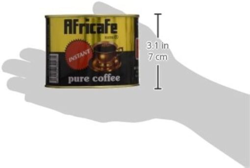 Africafe Pure Instant Coffee 100g tin can, from Mt Kilimanjaro, Tanzania - Image 2