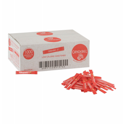 Canderel Granular Sweetener low calorie Sticks - 1000 x 0.4g Sticks - Image 3