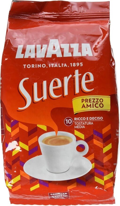 LAVAZZA Suerte Coffee Beans , the original Italian coffee beans 1KG