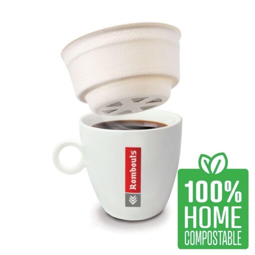 Rombouts Colombian compostable one cup filters 4 pack 40 filters - Image 3