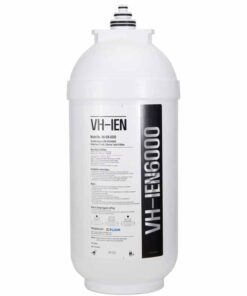 Fluux VH-IEN-6000 Ion Exchange Water Filter Cartridge, Commercial Hot Beverage Equipment Filter, Scale and Chlorine Reduction , no head