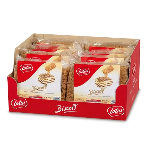 Lotus Biscoff Biscuit Crumbs bags - 8 x 750g Original Caramelised Biscuit Crumbs