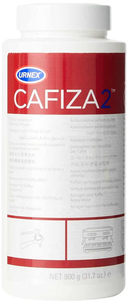 Urnex Cafiza 2 Espresso Machine Cleaner Powder 900 g white, easy to use